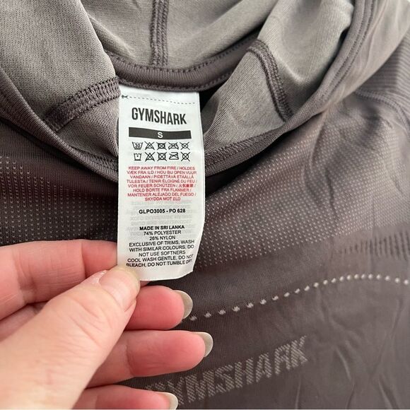 Gymshark light weight breeze long sleeve adjustable waist purple women’s small - Picture 2 of 4